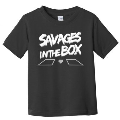 Savages in The Box New York baseball Toddler T-Shirt