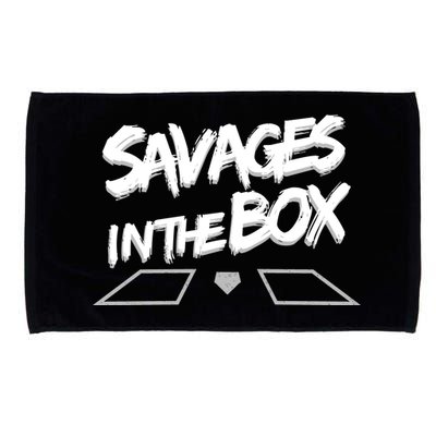 Savages in The Box New York baseball Microfiber Hand Towel