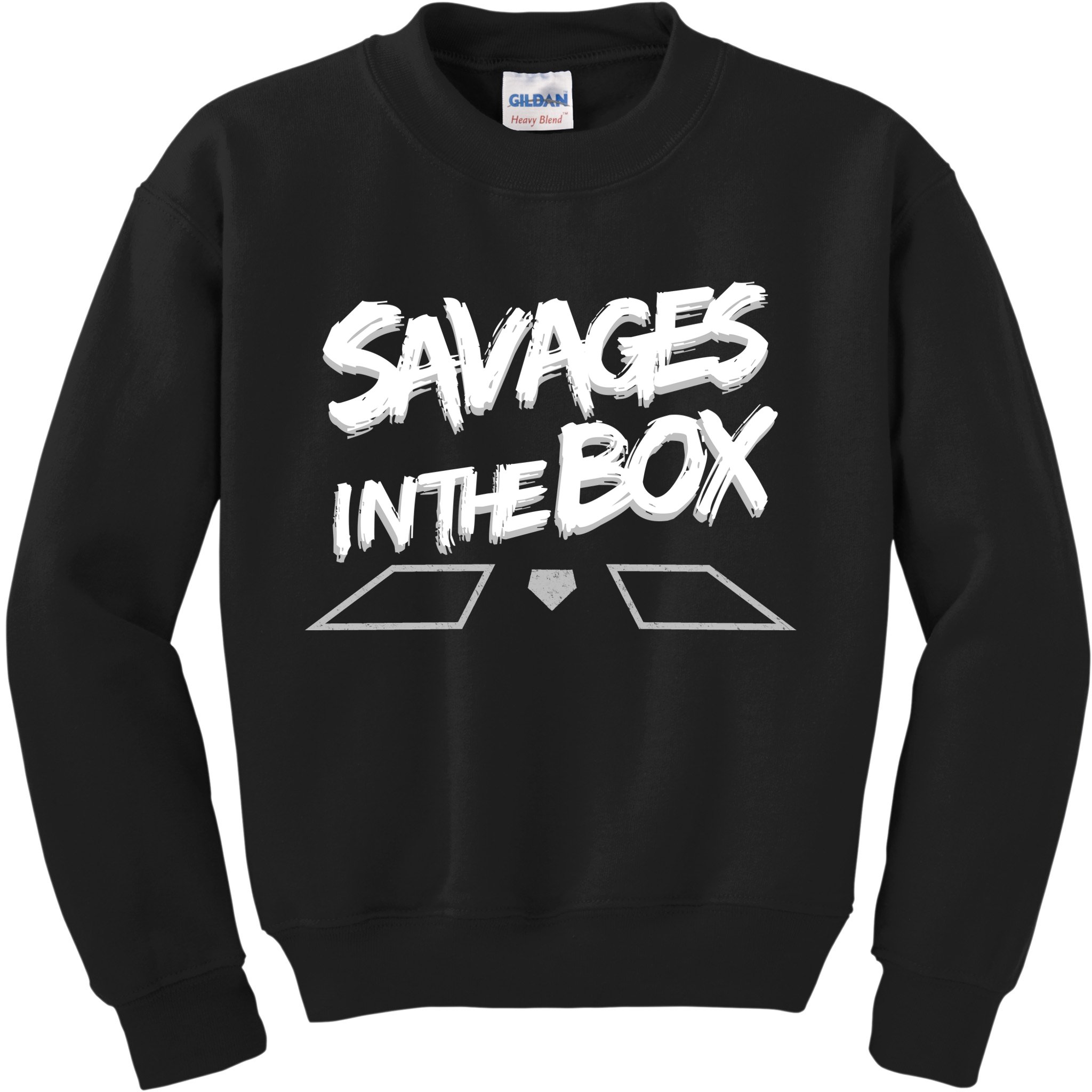 Savages in The Box New York baseball Kids Sweatshirt