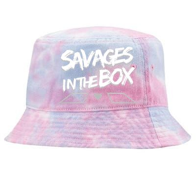 Savages in The Box New York baseball Tie-Dyed Bucket Hat