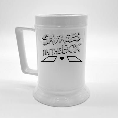 Savages in The Box New York baseball Beer Stein