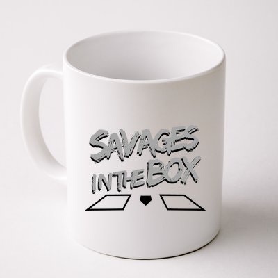 Savages in The Box New York baseball Coffee Mug