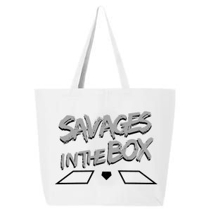 Savages in The Box New York baseball 25L Jumbo Tote