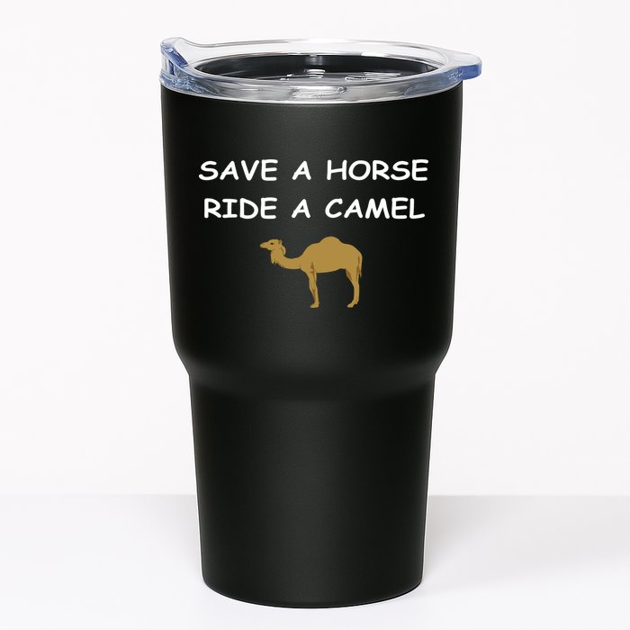 Save A Horse Ride A Camel Funny Tumbler