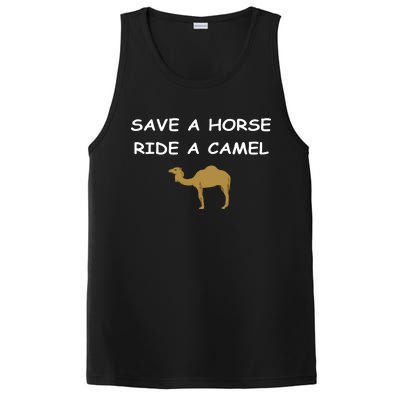 Save A Horse Ride A Camel Funny PosiCharge Competitor Tank