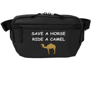 Save A Horse Ride A Camel Funny Crossbody Pack