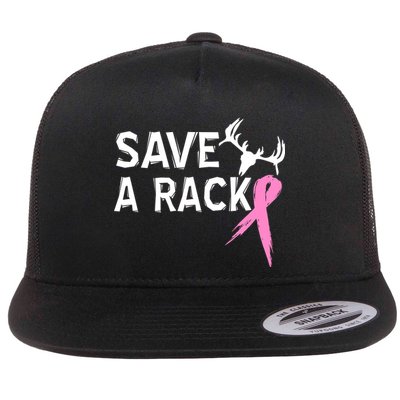Save A Rack Breast Cancer Ribbon Flatbill Hat