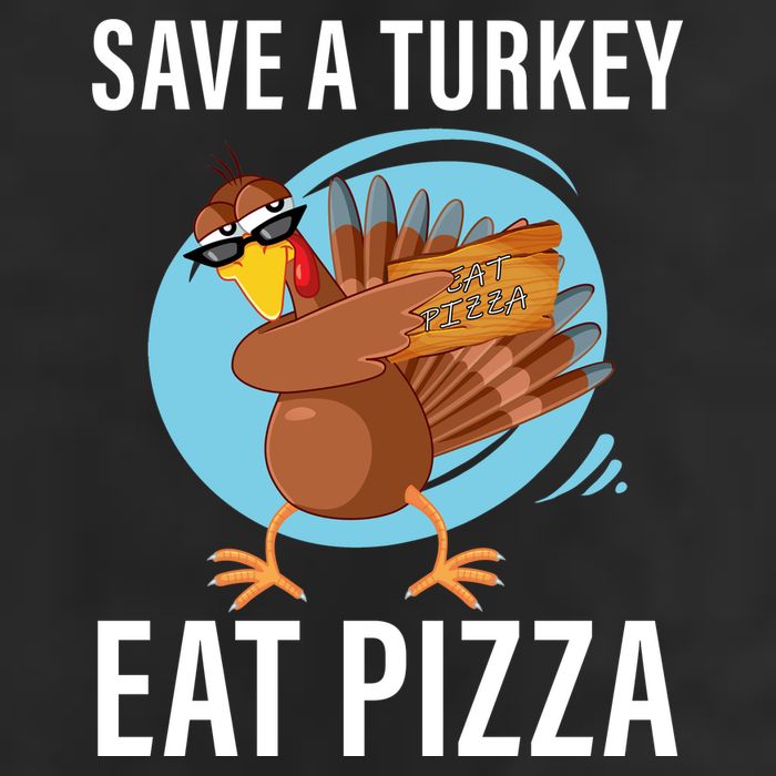 Save A Turkey Eat A Pizza Cool Comfort Performance Bucket Hat