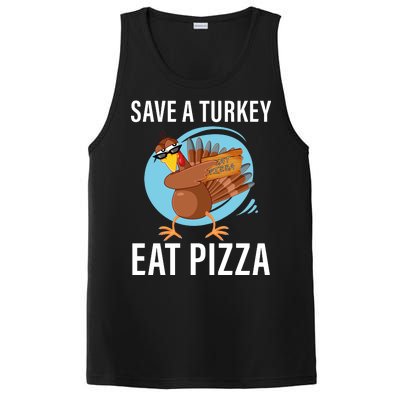 Save A Turkey Eat A Pizza PosiCharge Competitor Tank