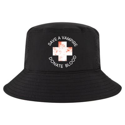 Save A Vampire Donate Blood Cool Comfort Performance Bucket Hat