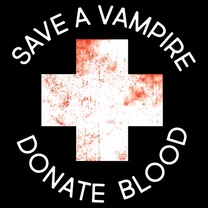 Save A Vampire Donate Blood Impact Tech Backpack