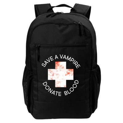 Save A Vampire Donate Blood Backpack