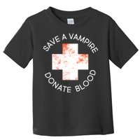 Save A Vampire Donate Blood Toddler T-Shirt