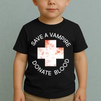 Save A Vampire Donate Blood Toddler T-Shirt