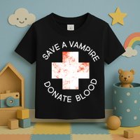 Save A Vampire Donate Blood Toddler T-Shirt