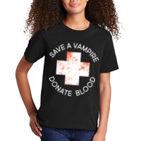 Save A Vampire Donate Blood Kids T-Shirt