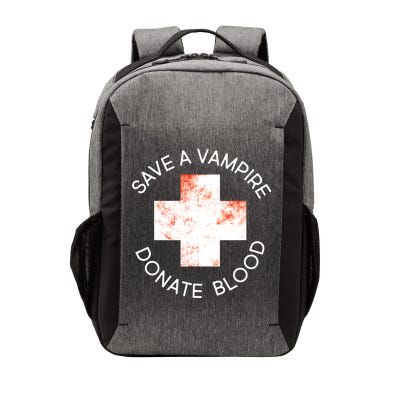 Save A Vampire Donate Blood Vector Backpack