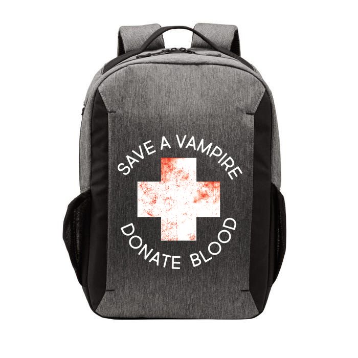 Save A Vampire Donate Blood Vector Backpack