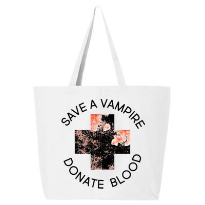 Save A Vampire Donate Blood 25L Jumbo Tote