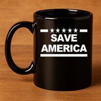 Save America Pro American 11oz C Handle Ceramic Mug