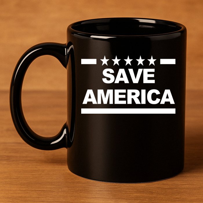 Save America Pro American 11oz C Handle Ceramic Mug