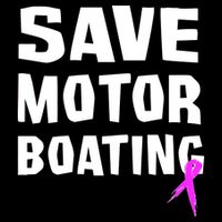 Save Motor Boating Breast Cancer Doggie Tank