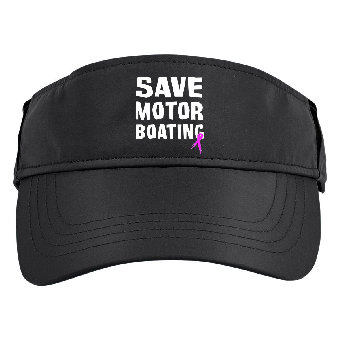 Save Motor Boating Breast Cancer Adult Drive Performance Visor