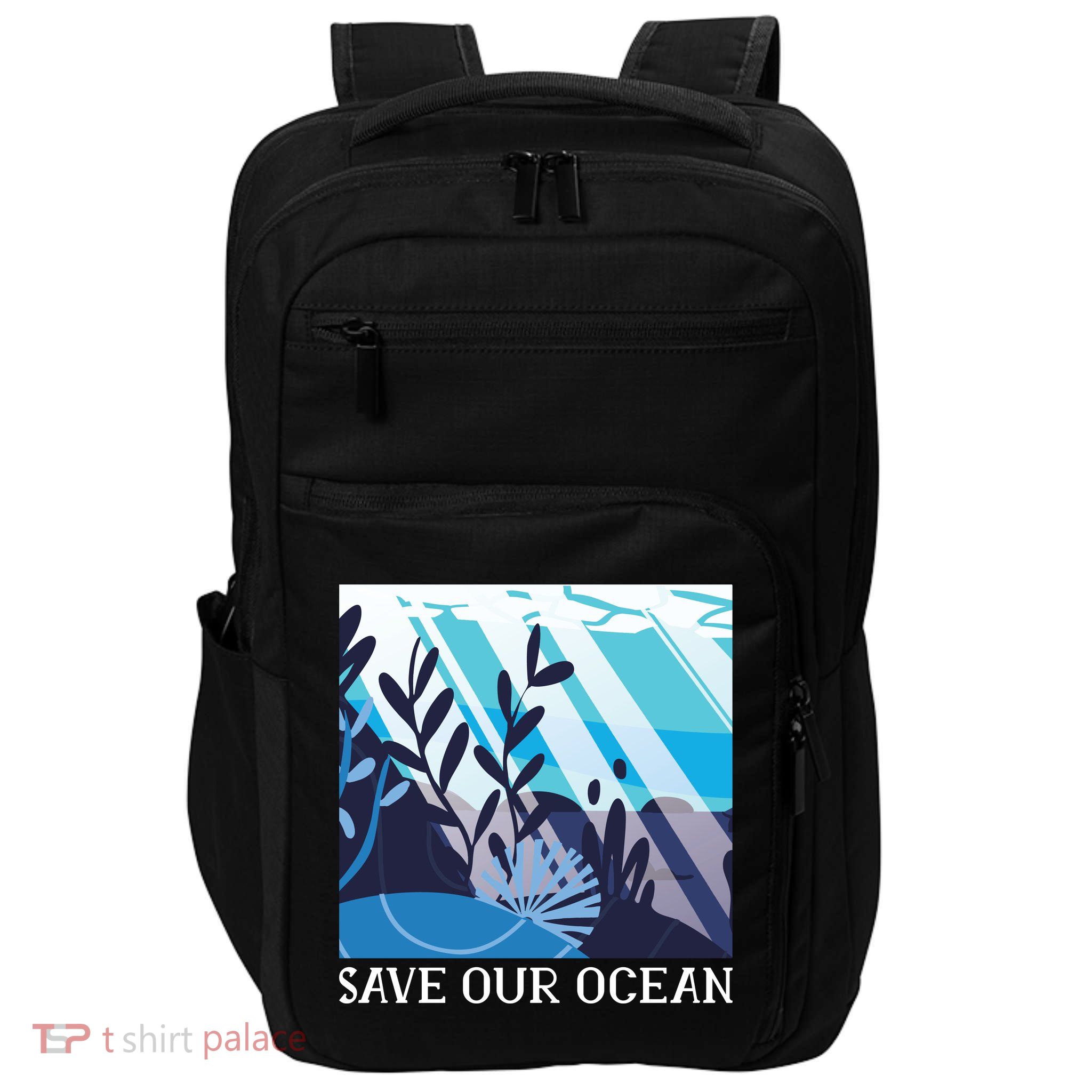 Save Our Ocean Impact Tech Backpack