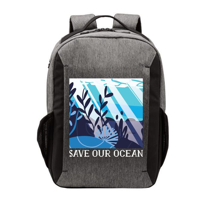 Save Our Ocean Vector Backpack