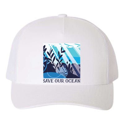 Save Our Ocean Yupoong Adult 5-Panel Trucker Hat