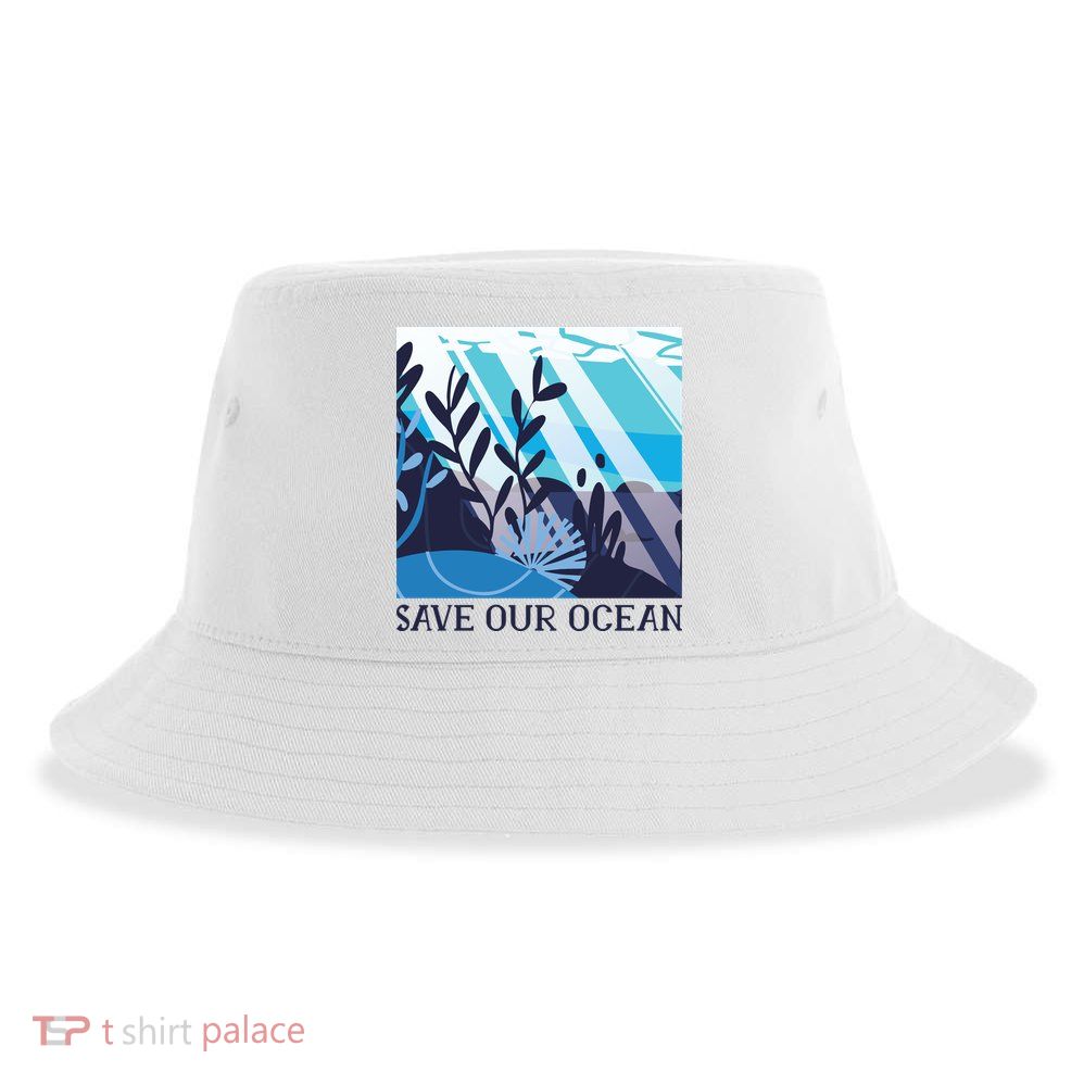Save Our Ocean Sustainable Bucket Hat