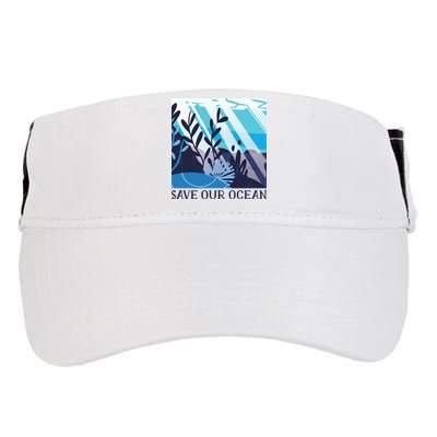 Save Our Ocean Adult Drive Performance Visor