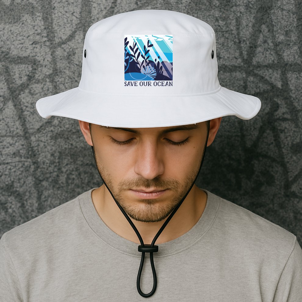 Save Our Ocean Bucket Hat