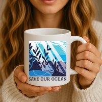 Save Our Ocean Mug