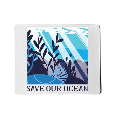 Save Our Ocean Mousepad