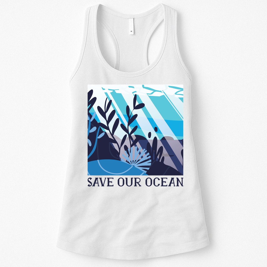 Save Our Ocean Womens Tank Top