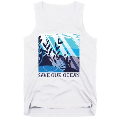 Save Our Ocean Tank Top