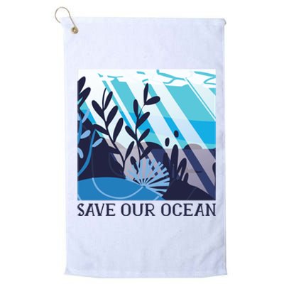 Save Our Ocean Platinum Collection Golf Towel