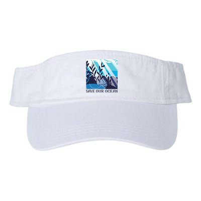 Save Our Ocean Valucap Bio-Washed Visor