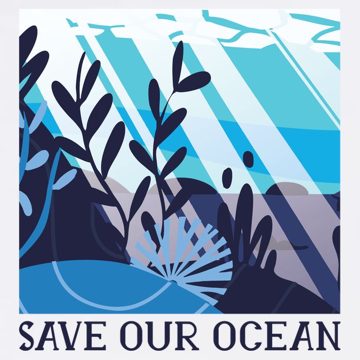 Save Our Ocean Womens T-Shirt
