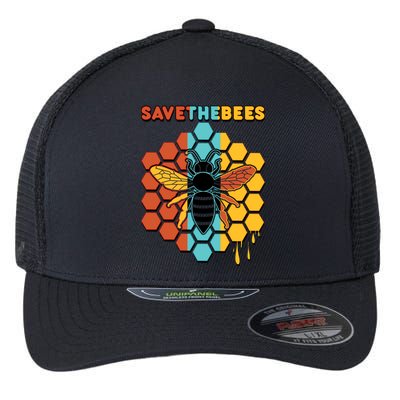 Save The Bees Flexfit Unipanel Trucker Cap