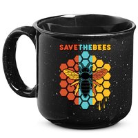 Save The Bees 15oz Campfire Ceramic Mug
