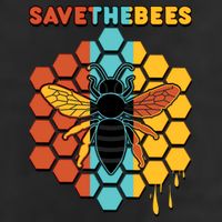 Save The Bees 15oz Campfire Ceramic Mug