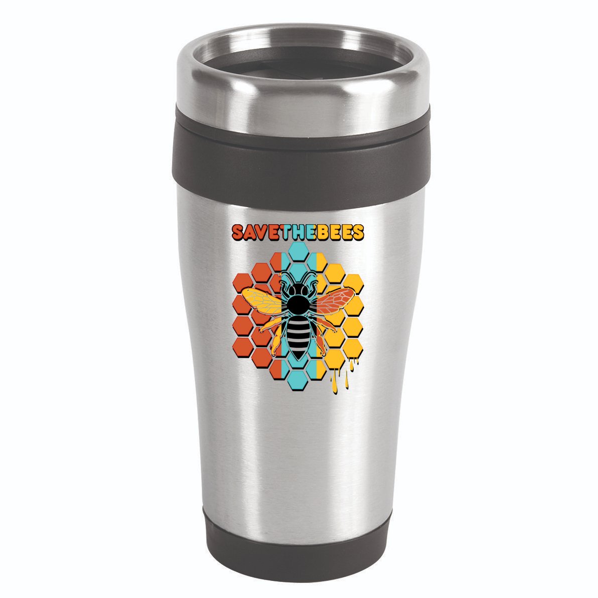 Save The Bees 16oz Travel Tumbler