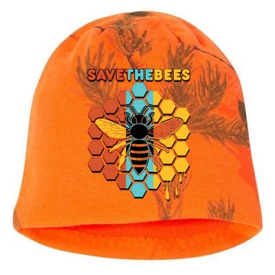 Save The Bees Kati - Camo Knit Beanie