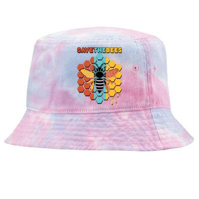 Save The Bees Tie-Dyed Bucket Hat