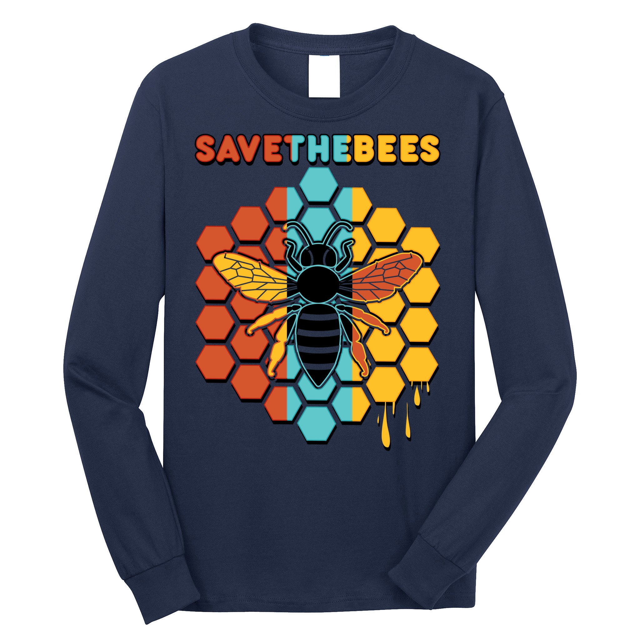 Save The Bees Long Sleeve Shirt