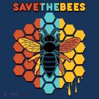 Save The Bees Tall T-Shirt