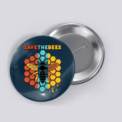 Save The Bees Button