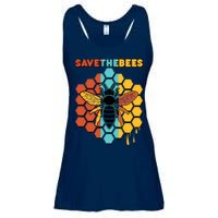 Save The Bees Ladies Essential Flowy Tank